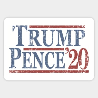 Vintage Trump Pence 2020 Magnet